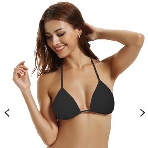 Women's Halter Triangle Bathing Suit Bikini Tops